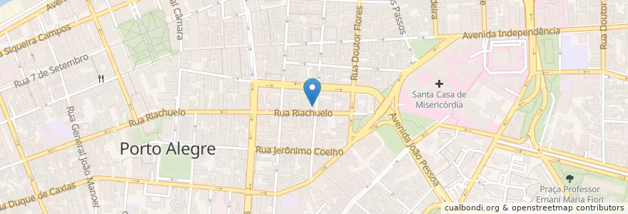 Mapa de ubicacion de Expresso Lanches en البَرَازِيل, المنطقة الجنوبية, ريو غراندي دو سول, Região Metropolitana De Porto Alegre, Região Geográfica Intermediária De Porto Alegre, Região Geográfica Imediata De Porto Alegre, بورتو أليغري.
