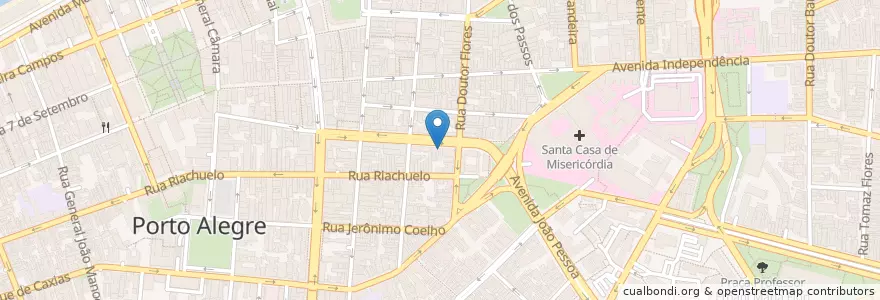 Mapa de ubicacion de Lancheria dos Amigos en Brazil, Jižní Region, Rio Grande Do Sul, Região Metropolitana De Porto Alegre, Região Geográfica Intermediária De Porto Alegre, Região Geográfica Imediata De Porto Alegre, Porto Alegre.