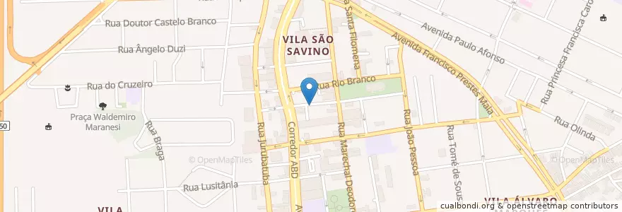 Mapa de ubicacion de Akary Tamakaria en البَرَازِيل, المنطقة الجنوبية الشرقية, ساو باولو, Região Geográfica Intermediária De São Paulo, Região Metropolitana De São Paulo, Região Imediata De São Paulo, São Bernardo Do Campo.