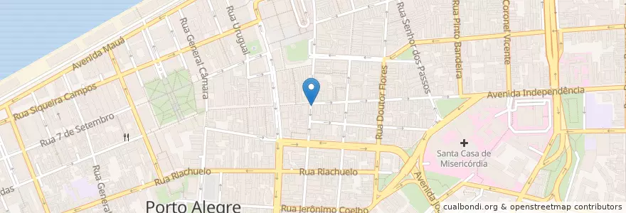 Mapa de ubicacion de Bob's en ブラジル, 南部地域, リオグランデ・ド・スル, Região Metropolitana De Porto Alegre, Região Geográfica Intermediária De Porto Alegre, Região Geográfica Imediata De Porto Alegre, ポルト・アレグレ.