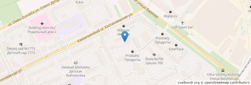 Mapa de ubicacion de АстомА en Russia, Distretto Federale Centrale, Москва, Западный Административный Округ.
