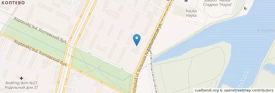 Mapa de ubicacion de Smile-city en Rusia, Distrito Federal Central, Москва, Северный Административный Округ, Район Коптево.