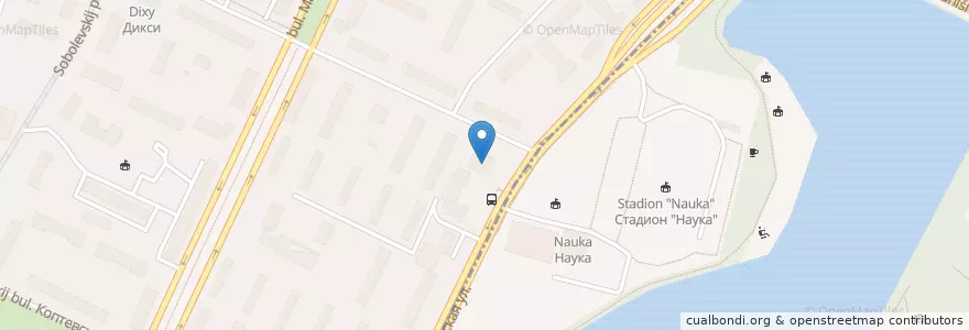 Mapa de ubicacion de Старый город en Rusland, Centraal Federaal District, Moskou, Северный Административный Округ, Район Коптево.