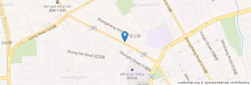 Mapa de ubicacion de 永明藥師藥局 en Taiwan, Taoyuan, Taoyuan District.