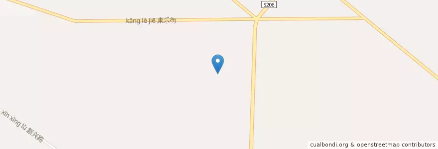 Mapa de ubicacion de 龙泰洗浴 en China, Heilongjiang, Jixi, Jiguan District, Nanshan Subdistrict.