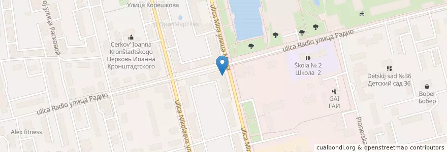 Mapa de ubicacion de Хоум Кредит en Rusland, Centraal Federaal District, Oblast Moskou, Городской Округ Электросталь.