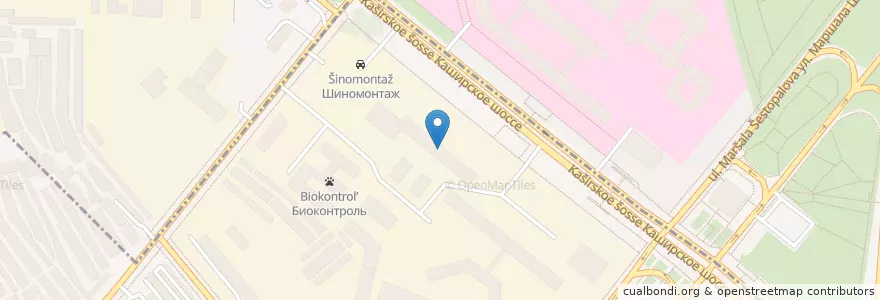 Mapa de ubicacion de NRC Institute of Immunology FMBA en Russia, Central Federal District, Moscow, Southern Administrative Okrug, Nagatino-Sadovniki District.