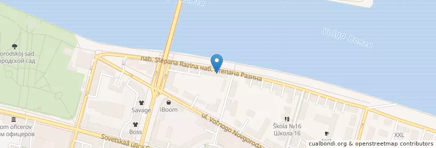 Mapa de ubicacion de Вкус и цвет en Russie, District Fédéral Central, Oblast De Tver, Городской Округ Тверь, Калининский Район.