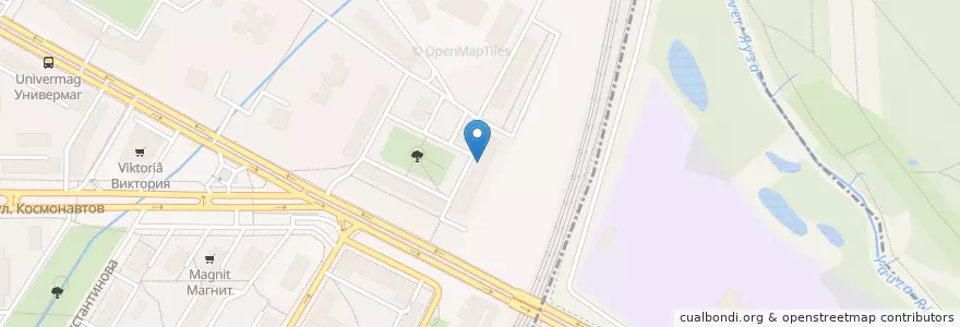 Mapa de ubicacion de Клуб "Вертикаль" en روسيا, Центральный Федеральный Округ, Москва, Восточный Административный Округ, Алексеевский Район.