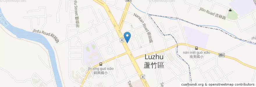 Mapa de ubicacion de 永豐商業銀行 en 타이완, 타오위안 시, 루주 구.