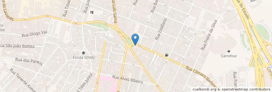 Mapa de ubicacion de Nova Cambuci en Brazil, Southeast Region, São Paulo, Região Geográfica Intermediária De São Paulo, Região Metropolitana De São Paulo, Região Imediata De São Paulo, São Paulo.