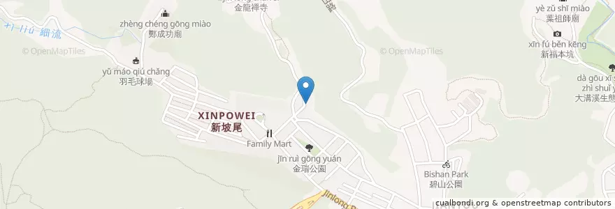 Mapa de ubicacion de 聖天宮 en Тайвань, Новый Тайбэй, Тайбэй, Нэйху.