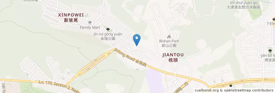 Mapa de ubicacion de 內湖金龍郵局台北152支局 en Taiwan, Nuova Taipei, Taipei, Distretto Di Neihu.