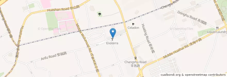 Mapa de ubicacion de Boom Boom Bagels en 中国, 上海市.