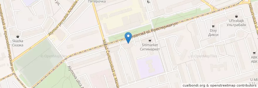 Mapa de ubicacion de Dомино'c Пицца en Россия, Центральный Федеральный Округ, Москва, Восточный Административный Округ.