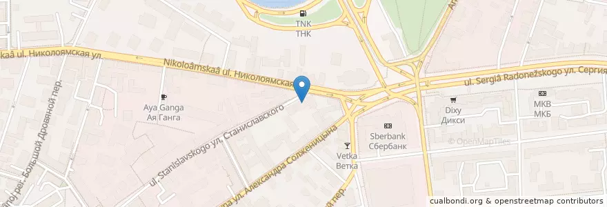Mapa de ubicacion de Кризисный центр «Дом для мамы» en Russia, Central Federal District, Moscow, Central Administrative Okrug, Tagansky District.