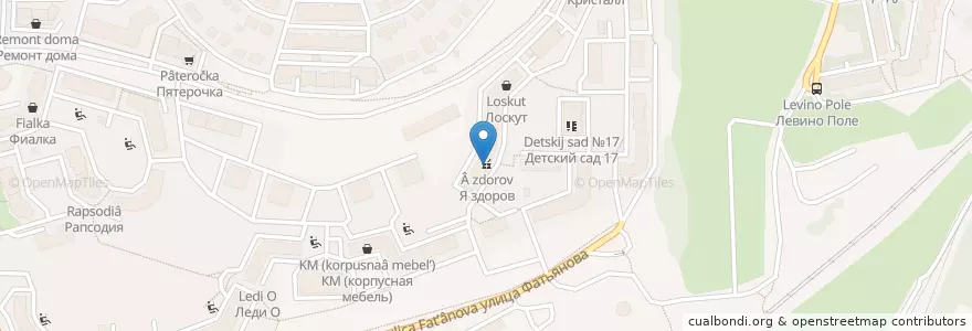 Mapa de ubicacion de Центральная Аптека en Rússia, Distrito Federal Central, Владимирская Область, Городской Округ Владимир.