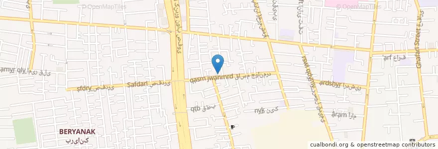 Mapa de ubicacion de The Eighth 8 Sandvich’s en Iran, Tehran Province, Tehran County, Tehran, بخش مرکزی شهرستان تهران.