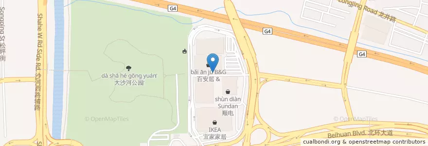 Mapa de ubicacion de Pizza Hut en Китай, Гуандун, Шэньчжэнь, Наньшань, 桃园街道.