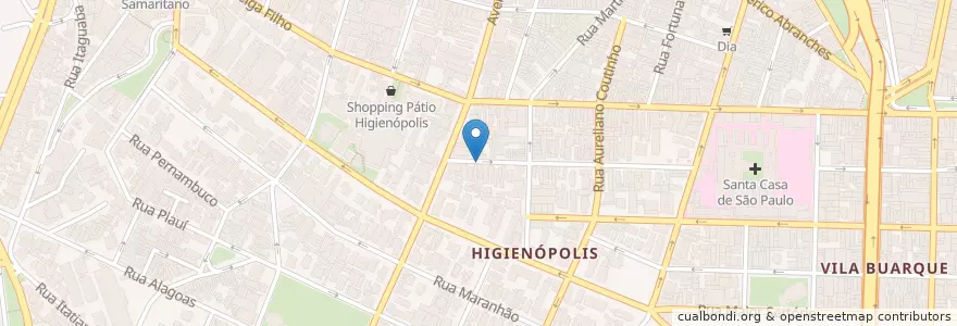 Mapa de ubicacion de Restaurante Jardim de Napoli en Brezilya, Güneydoğu Bölgesi, Сан Паулу, Região Geográfica Intermediária De São Paulo, Região Metropolitana De São Paulo, Região Imediata De São Paulo, Сан Паулу.