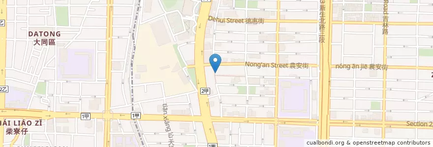 Mapa de ubicacion de 美味厨自助餐 en تایوان, 新北市, تایپه.