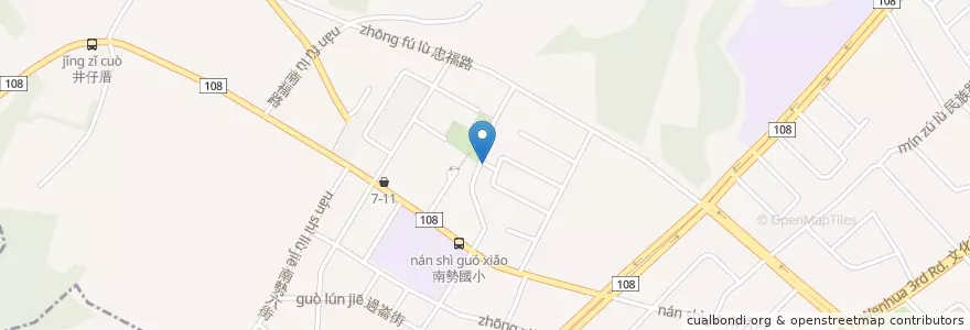 Mapa de ubicacion de 大崙公園 en Taiwan, 新北市, 林口區.