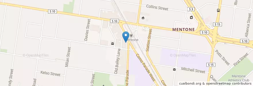 Mapa de ubicacion de Subway en استرالیا, Victoria, City Of Kingston.