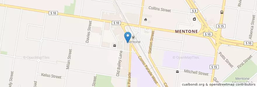 Mapa de ubicacion de Yokohama Sushi en Австралия, Виктория, City Of Kingston.