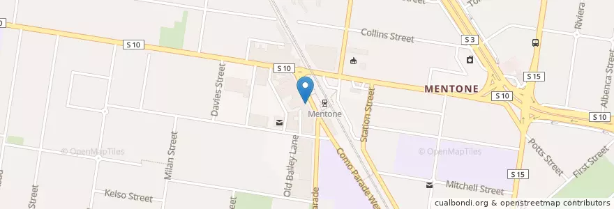 Mapa de ubicacion de 4 Sista's Cafe en Australie, Victoria, City Of Kingston.