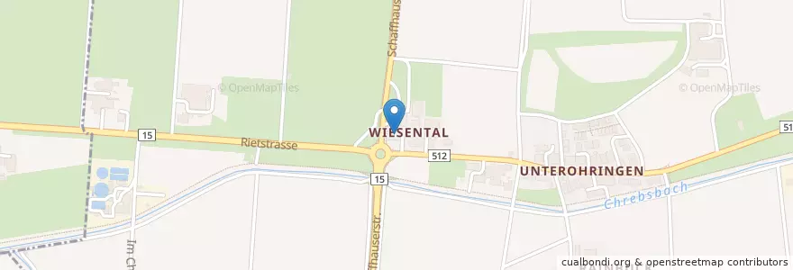 Mapa de ubicacion de Restaurant Wiesental en سوئیس, زوریخ, Bezirk Winterthur, Seuzach.