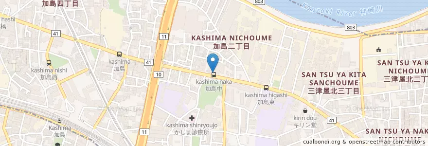 Mapa de ubicacion de のぞみ薬局 en 日本, 大阪府, 大阪市, 淀川区.