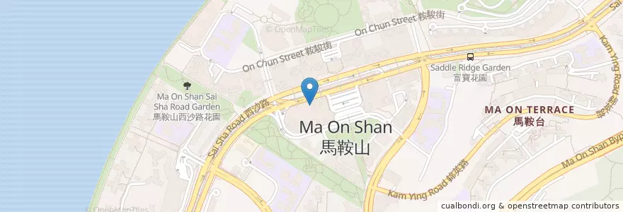 Mapa de ubicacion de 茶木‧台式休閒餐廳 TeaWood Taiwanese Cafe & Restaurant en 중국, 홍콩, 광둥성, 신제, 沙田區 Sha Tin District.
