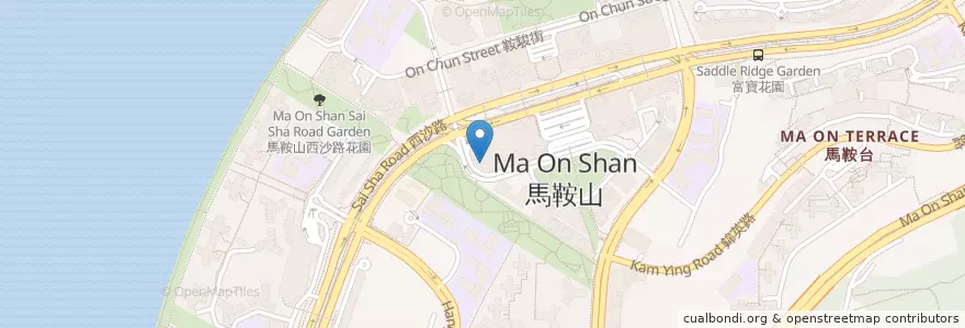 Mapa de ubicacion de Global Work Cafe by UCC en China, Hongkong, Guangdong, New Territories, 沙田區 Sha Tin District.