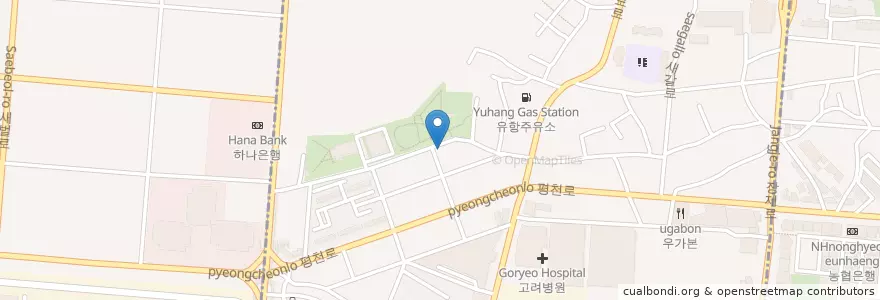 Mapa de ubicacion de 우리어린이집 en Südkorea, Incheon, Bupyeong-Gu.
