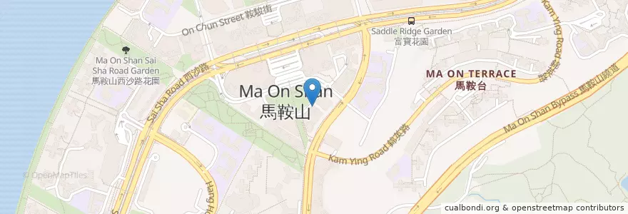 Mapa de ubicacion de 三和燒臘小廚茶餐廳 en 中国, 香港 Hong Kong, 广东省, 新界 New Territories, 沙田區 Sha Tin District.