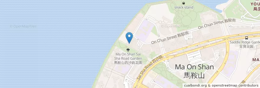 Mapa de ubicacion de 富臨皇宮 Fulum Palace en چین, هنگ‌کنگ, گوانگ‌دونگ, 新界 New Territories, 沙田區 Sha Tin District.