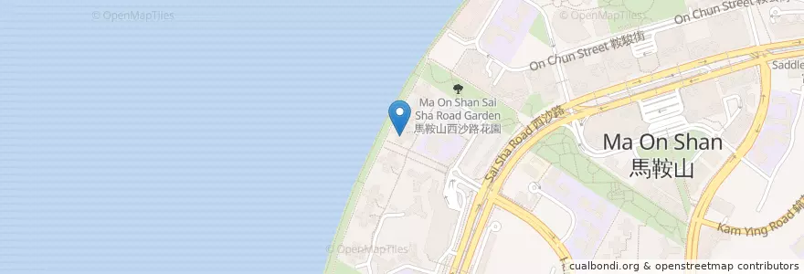 Mapa de ubicacion de Christian Little Angel Kindergarten/Nursery (Kam Fung Court) en China, Hong Kong, Guangdong, New Territories, Sha Tin District.