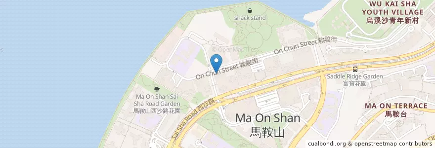 Mapa de ubicacion de 隨便坐Cafe Take A Seat Cafe & Pub en 중국, 홍콩, 광둥성, 신제, 沙田區 Sha Tin District.