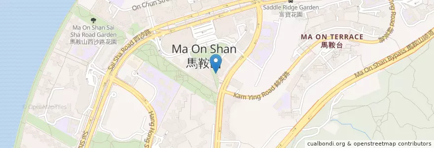 Mapa de ubicacion de 新港城獸醫中心 en 中国, 香港 Hong Kong, 广东省, 新界 New Territories, 沙田區 Sha Tin District.