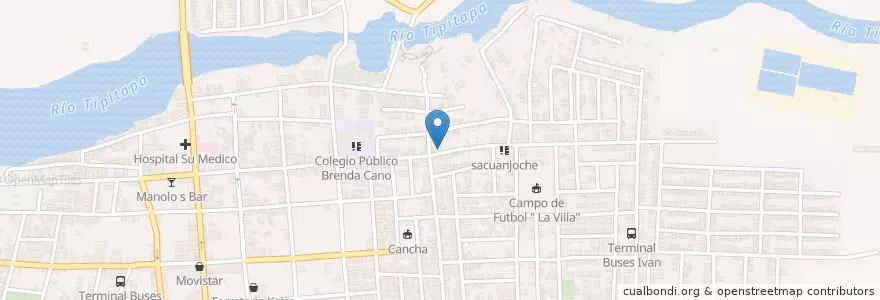 Mapa de ubicacion de Royal en نیکاراگوئه, Departamento De Managua, Tipitapa (Municipio).