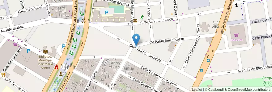 Mapa de ubicacion de 54. Plaza Altamira en İspanya, Andalucía, Almería, Almería.