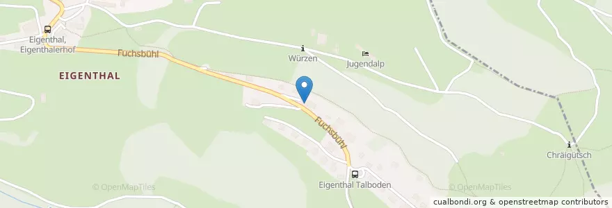 Mapa de ubicacion de Hotel Restaurant Hammer en Schweiz/Suisse/Svizzera/Svizra, Luzern, Schwarzenberg.