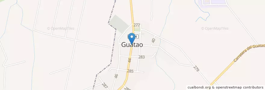 Mapa de ubicacion de El Lazo de Oro en Küba.