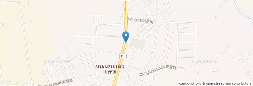 Mapa de ubicacion de 中豐坤慶路口 en Taiwan, Taoyuan, Distretto Di Pingzhen.