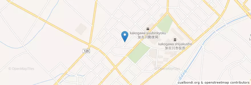 Mapa de ubicacion de 高嶋内科 en 日本, 兵庫県, 加古川市.