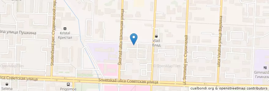 Mapa de ubicacion de Бильярд en Rusia, Приволжский Федеральный Округ, Óblast De Oremburgo, Городской Округ Новотроицк.
