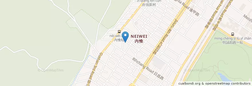 Mapa de ubicacion de 新聖明診所 en 타이완, 가오슝시, 구산 구.