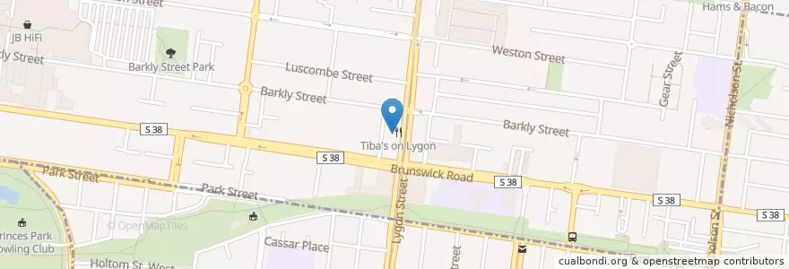 Mapa de ubicacion de Lt. OS en Australia, Victoria.