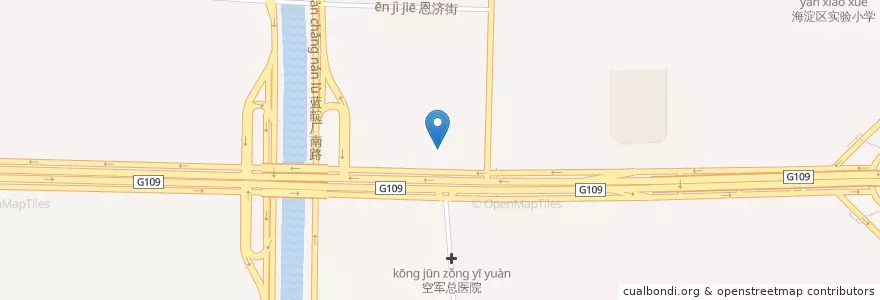 Mapa de ubicacion de 招商银行 en China, Peking, Hebei, 海淀区.