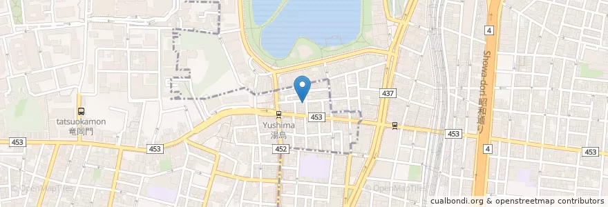 Mapa de ubicacion de エテルナII en 일본, 도쿄도, 다이토구.